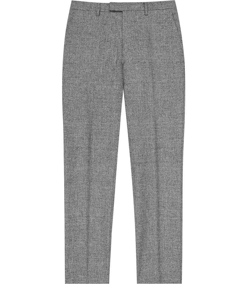 Mottled Weave Trousers J & Co Strategic